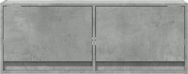 vidaXL TV-Wandschrank mit LED-Beleuchtung Betongrau 100x31x35 cm 852365 Bild 5