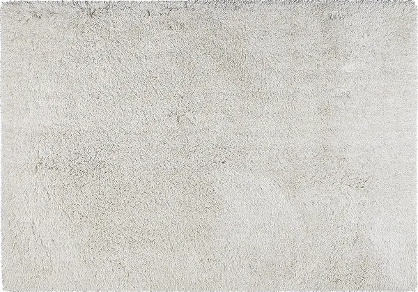Vente-unique - HARVEY Teppich Stoff Weiß - B 120 cm x H 7 cm x L 170 cm