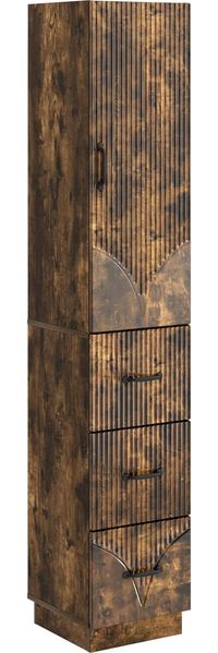 vidaXL Schrankset 2 pcs Geräucherte Eiche 33 x 34,5 x 87 cm 3416813