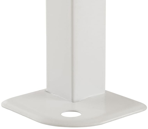 3x3 m Faltpavillon, ECONOMY Stahl 30mm, Seitenteile mit Sprossenfenstern, schwarz Bild 7