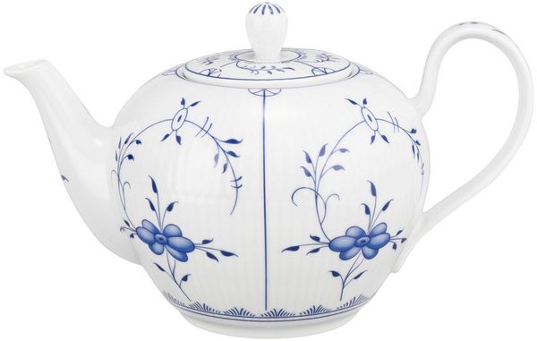 Seltmann Weiden Kanne Amina Strohblume, 1,5 l, (1-St), Kaffeekanne, Teekanne mit Relief