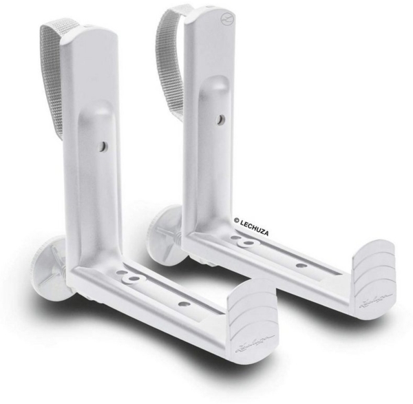 LECHUZA Balkonkastenhalter Weiß 19030 421496