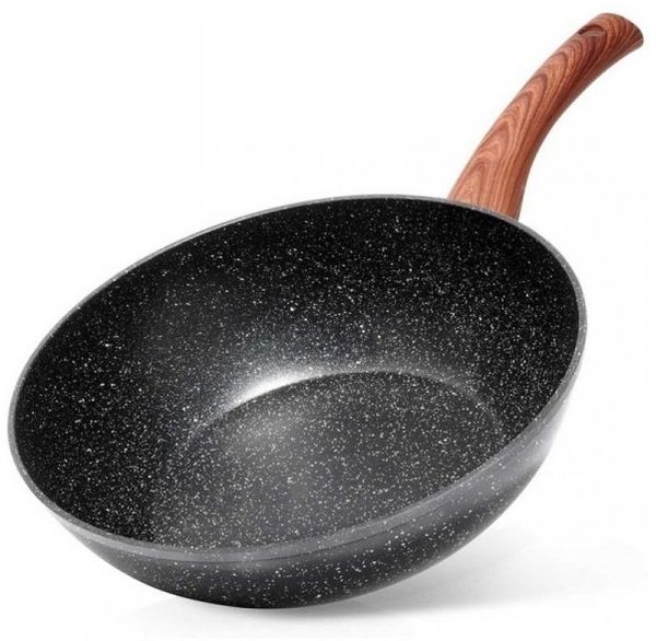 Vilde tiefe Pfanne Granit-Wok 28 cm 199079