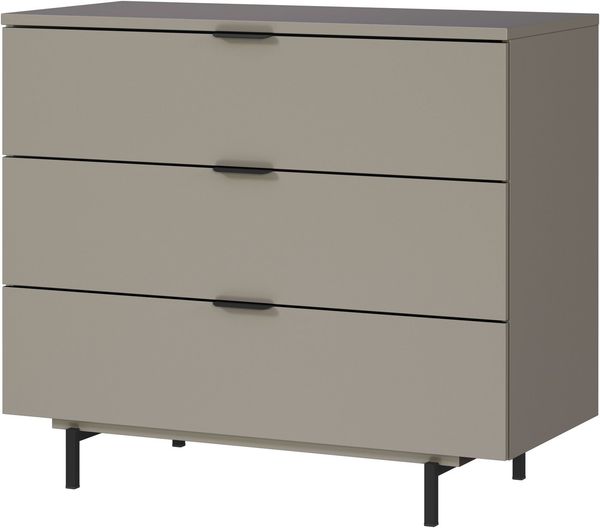 GERMANIA Kommode Tomino, Schubkastenkommode, mit gedämpften Schubladen, B/H/T 105/92/54 cm, Metallsockel