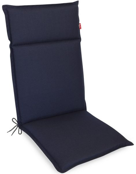 Herlag Hochlehnerauflage Bea Gartenstuhlauflage Hochlehner Wasserabweisend 120x50x4,5cm, (1 St), Polsterauflage für Klappstühle mit UV- & Fleckschutz