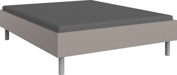 Wimex Bett Easy, große Auswahl an Größen und Farben, auch in Komforthöhe (Made in Germany), ohne Kopfteil, ideal unter Dachschrägen oder Fenster