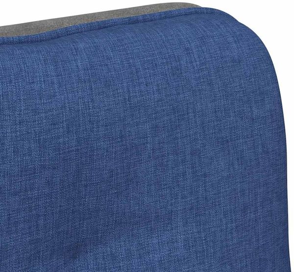 vidaXL Bürostuhl Drehbar Blau Stoff 4105393 Bild 9