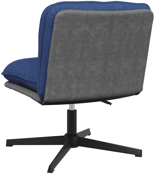 vidaXL Bürostuhl Drehbar Blau Stoff 4105393 Bild 6