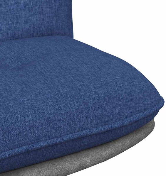 vidaXL Bürostuhl Drehbar Blau Stoff 4105393 Bild 8