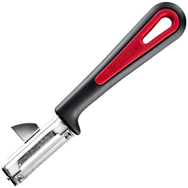 Sparschäler 16,5cm sw/ro GALLANT, bewegl. Klinge