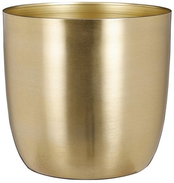 Mica Übertopf Alano rund gold Ø 22 x H 21 cm