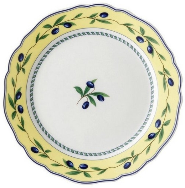 Hutschenreuther Maria Theresia Frühstücksteller mit Fahne, Medley Valdemossa, Porzellan, 19 cm, 10019