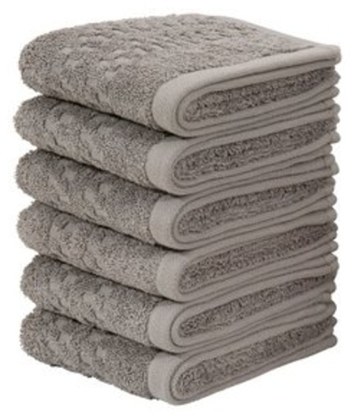 my home Gästehandtücher Regona, Gästehandtücher 30x50cm, flauschig und weich, 500 gr/m², Frottier (Set, 6-St), Premium Handtücher mit Bordüre, Set, 100% Baumwolle, 5 Jahre Garantie Bild 6