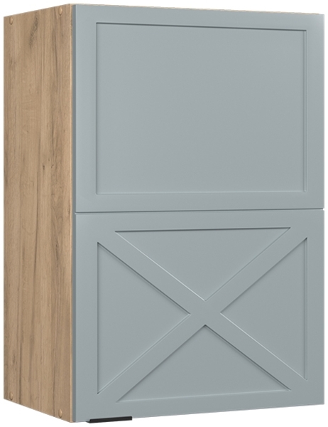 Hängeschrank Fame-Line Hellblau-grau 50 cm Vicco