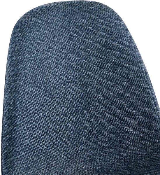 Esszimmerstuhl LISEN - Stoff Dunkelblau 44x51x88 cm | Essstühle Esszimmerstühle Küchenstühle Wohnzimmerstühle Bild 4