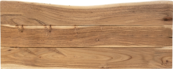 Steckboard mit Baumkante Wandregal Akazie massiv naturfarben lackiert 120 x 20 Amanda 92404880 Bild 9
