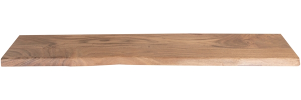 Steckboard mit Baumkante Wandregal Akazie massiv naturfarben lackiert 120 x 20 Amanda 92404880 Bild 2