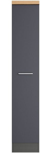 KOCHSTATION Apothekerschrank KS-Milan Apothekerschrank 30 cm, matte oder hochglänzende Fronten
