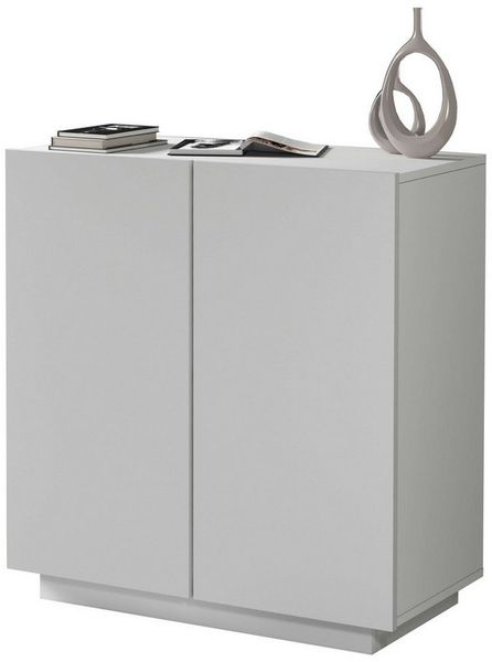 INOSIGN Aktenschrank Essential, Mehrzweckschrank, Büroschrank mit 2 Türen & verstellbaren Einlegeböden, Höhe 86 oder 166 cm, Made in Italy