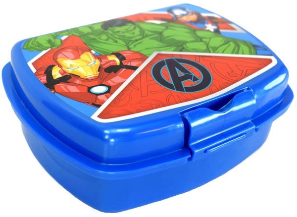 Kinder Brotdose ca. 19 x 14 cm in verschiedenen Motiven Lunchbox Avengers