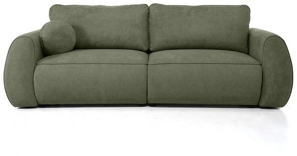 Beautysofa Schlafsofa BRAVO 2‑in‑1, umwandelbar zum Ecksofa links/rechts, mit Bettkasten, Schlaffunktion, VELO Stoff, Liegefläche: 143 x 202 cm