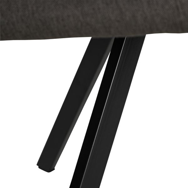 Polsterstuhl Stuhl Anthrazit Esszimmerstuhl Polstersessel Sessel Küchenstuhl Armlehnenstuhl Bild 9