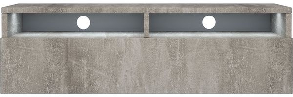 Selsey 'Rednaw' TV-Schrank mit Schublade, Betonoptik mit LED, 100 cm