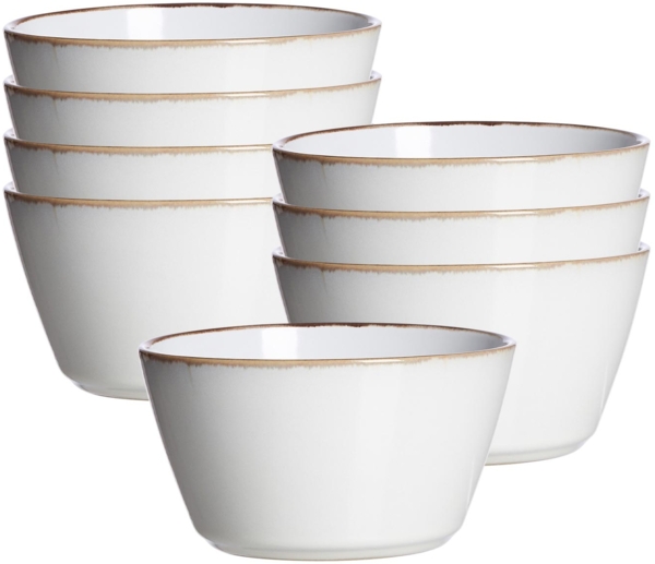 Ritzenhoff & Breker Visby Müslischale ø 14 cm 8er Set weiß
