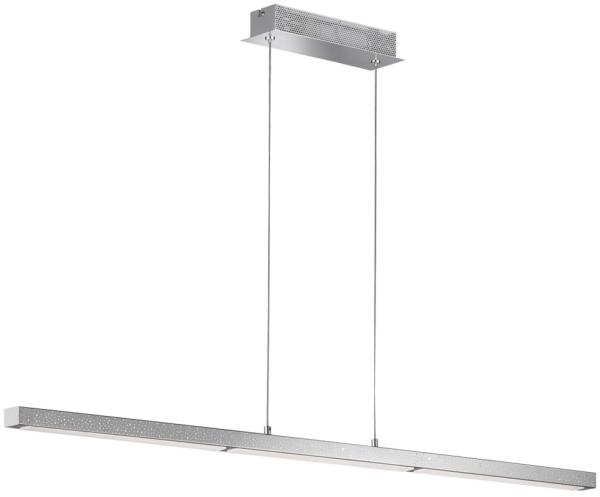 LED Hängeleuchte, chrom, 3-Stufen Touchdimmer, L 102 cm