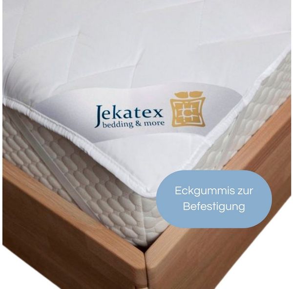 Matratzenauflage Aloe Vera Jekatex, Auflage 90x200 cm für Matratze mit Aloe Vera veredelt.