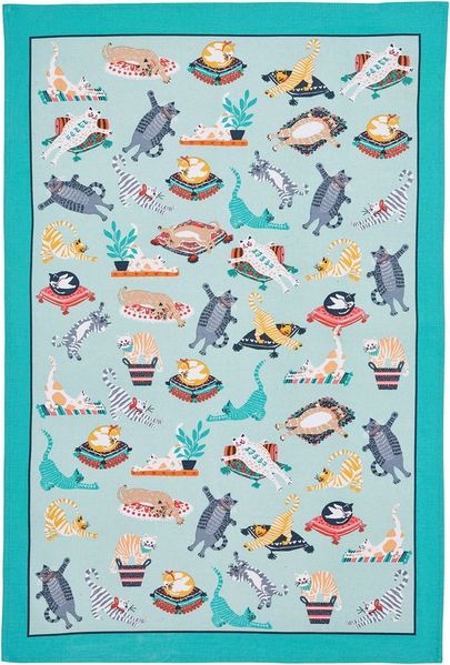 Ulster Weavers Geschirrtuch Kitty Cats, (Set, 1-tlg, 1-teilig), 100% Baumwolle 48x74 cm Küchentuch