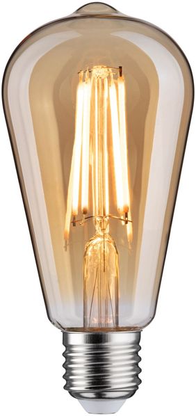 1879 Filament 230V 3-Step-Dim LED Kolben Rustika E27 3 Step Dim 470lm 6W 1800K dimmbar Gold
