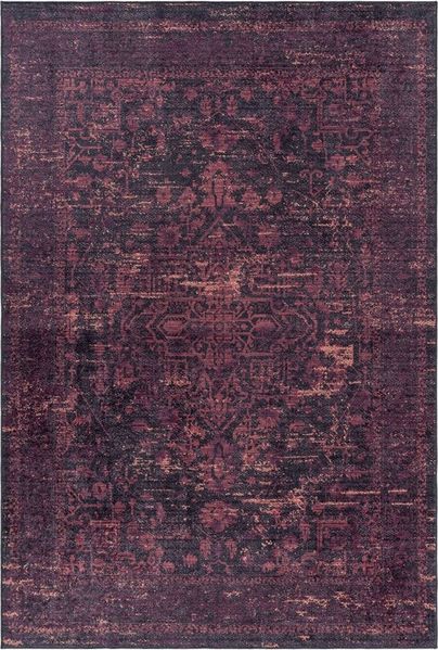 Teppium Teppich Vintage-Stil, Rechteckig, Höhe: 7 mm, Waschbarer Teppich Vintage-Stil Rutschfest Teppich Wohnzimmer