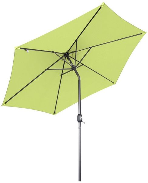 Angel Living Sonnenschirm 2,7 m Ampelschirm mit Kurbel & Höhenverstellung, UV-Schutz, wasserabweisend, ohne Schirmständer, ideal für Garten & Terrasse