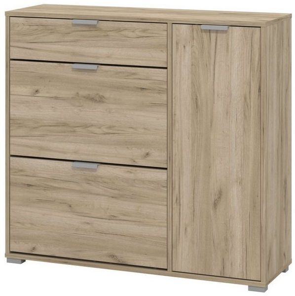 INOSIGN Schuhschrank Arco 2, Schuhkommode, Schuhregal, Breite 102 cm 2 Klappen mit Doppelschuhtrommeln, mit Schublade, in modernen Farben