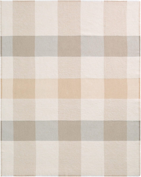 Biederlack Plaid White Boucle|130x170 cm