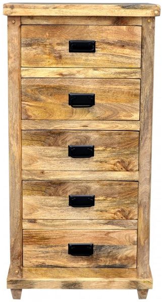 Kommode Devi 60x120x45 aus Mangoholz