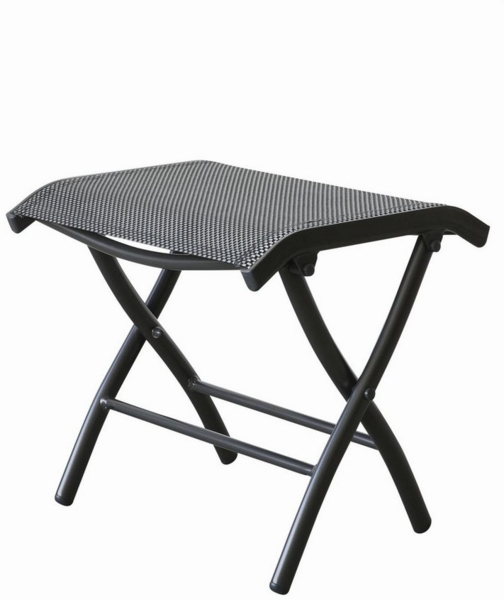 Gardissimo Fußhocker Windsor Alu Hocker Sitzhocker Gartenhocker wetterfest (Gartenhocker Windsor, Windsor Hocker), pflegeleicht wetterfest stabil