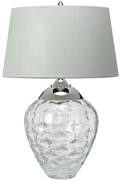 Elstead Samara Tischlampe klein Klar Schirm hellgrün 72cm Bild 4