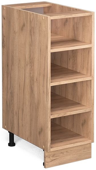 Küchenregal Fame-Line Goldkraft Eiche 30 cm ohne Arbeitsplatte Vicco