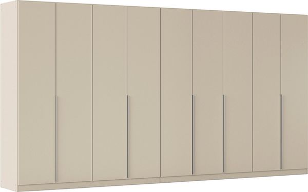 OTTO home Drehtürenschrank Kleiderschrank Schrank Garderobe AGORDO Schlafzimmer (in zwei Griff-Farben, Breiten 91-405 cm, Dekor- oder Hochglanzfront) durchdachte Innenausstattung, in 8 Breiten und 2 Höhen MADE IN GERMANY