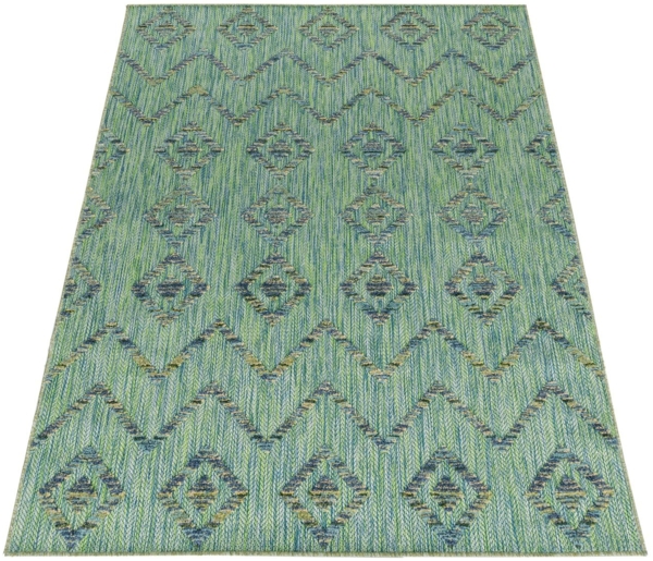 Outdoor Teppich Beatrice Läufer - 80x250 cm - Grün Bild 3