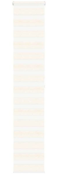 vidaXL Doppelrollo Marmorbeige 40x200 cm Stoffbreite 35,9 cm Polyester 4014665