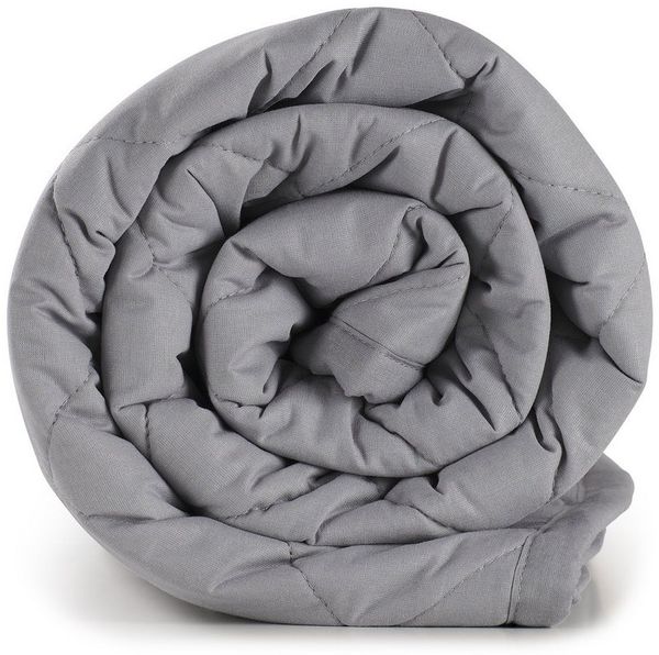 Blumtal Gewichtsdecke Gewichtsdecke 135x200, Decke mit Glasperlenfüllung, in vier Gewichtsvarianten aus 100% Baumwolle - waschmaschinengeeignet - 7kg