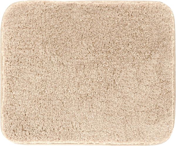 Grund Badematte Melange, Höhe 27 mm, rutschhemmend beschichtet, fußbodenheizungsgeeignet, Polyacryl, rechteckig, besonders dichter Flor