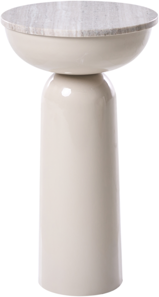 Beistelltisch FALCON Metall Beige