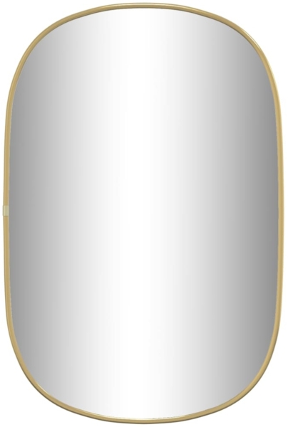 vidaXL Wandspiegel Golden 60x40 cm 348218