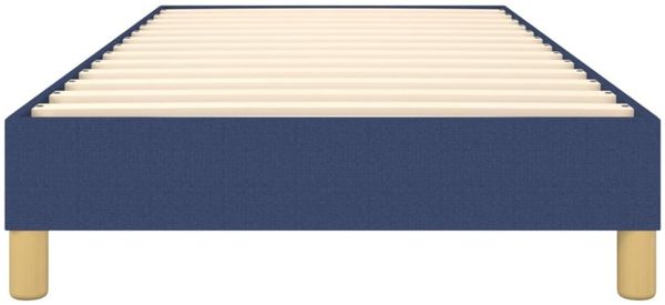 vidaXL Polsterbett, Stoff, 25,0 cm, Blau, 80x200 cm, Natur Bild 9
