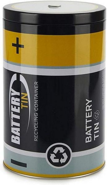 WestCraft Batteriebox Sammelbox Recycling-Batteriebehälter saubere Batterie-Entsorgung, für Heim & Gewerbe, umweltbewusst Batterien Sammeln