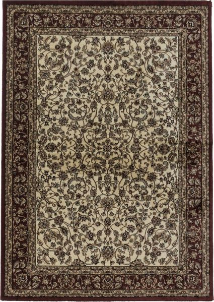 Teppium Teppich Orientalisch Design, Rechteckig, Höhe: 9 mm, Orient Teppich Wohnzimmer Orientalisch Design Kurzflor Pflegeleicht